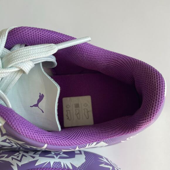 Puma x Christian Pulisic Tacto II FG/AG Soccer Cleats Youth Size 13 Purple - Picture 9 of 9